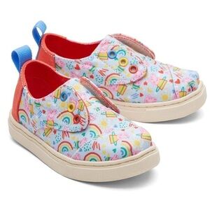 TOMS Hasbro Pipa Pig Cordones Cupsole Sky Blue Peppa Pig & George Shoes Sneakers